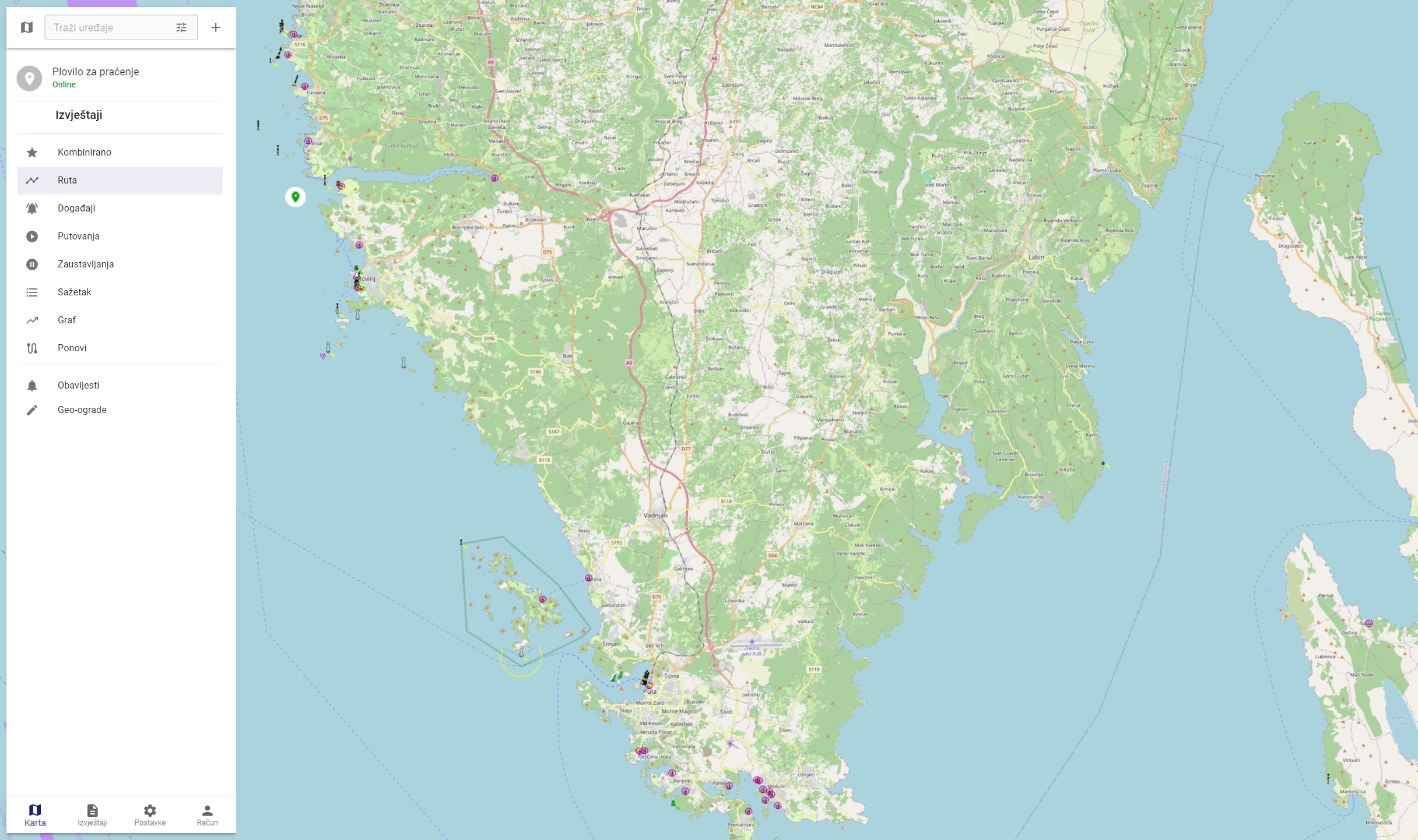 Plovko GPS Aplikacija